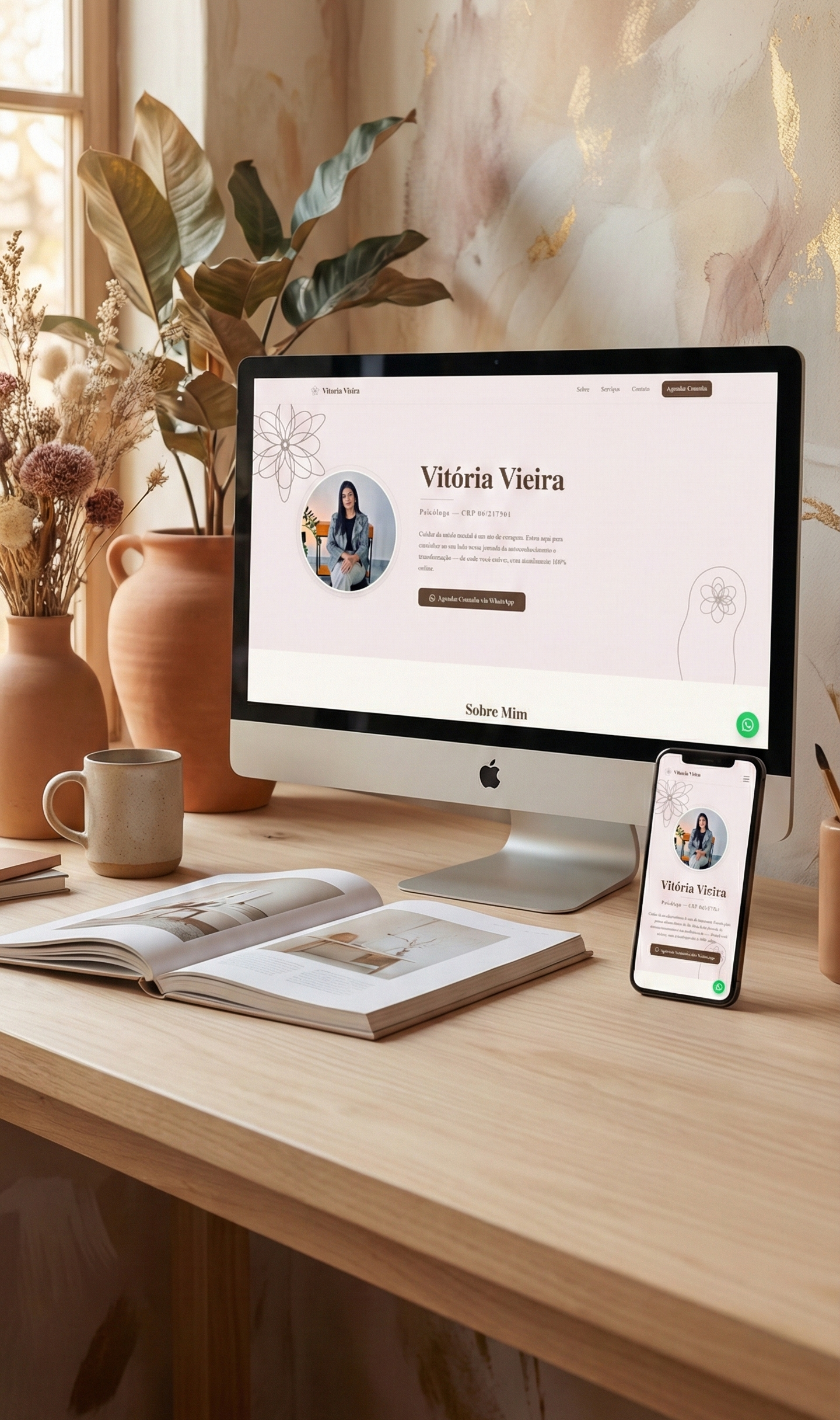 Presença Digital: Vitória Vieira – Psicologia Clínica